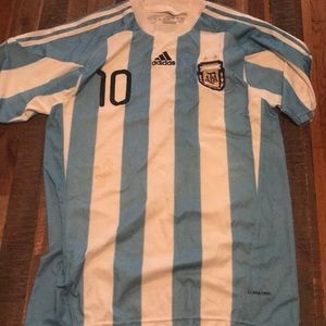 Argentina Messi jersey